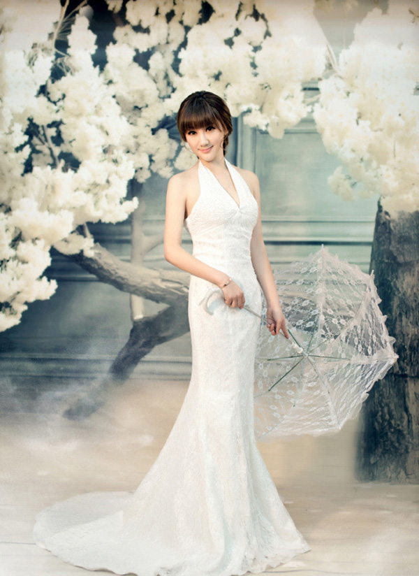 婚纱摄影模特梦婷最新写真