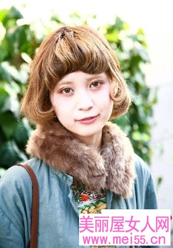 日本街头娇美女孩精美“发”颜