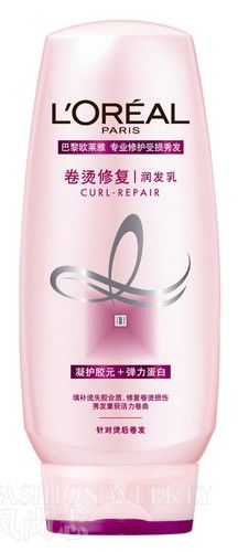 巴黎欧莱雅卷烫修复润发乳