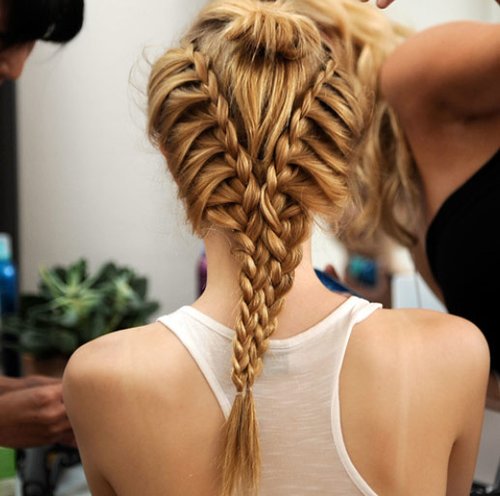 艺术感发辫 Crazy Braid！(组图)