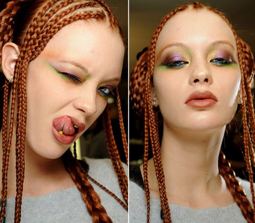 艺术感发辫 Crazy Braid！(组图)