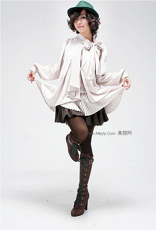摩登女主角冬季实用保暖首选