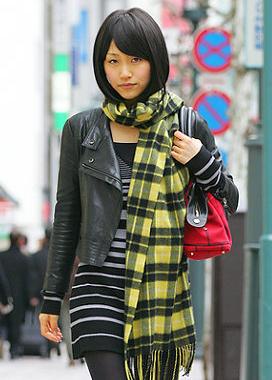 最新二月日本街拍流行时尚