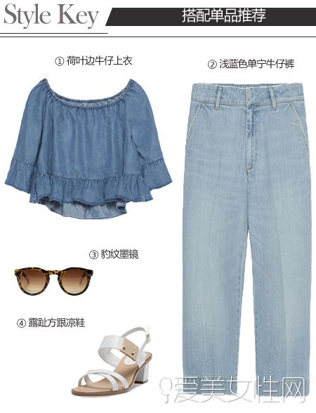  Denim on denim 一场牛仔风暴搭配术 